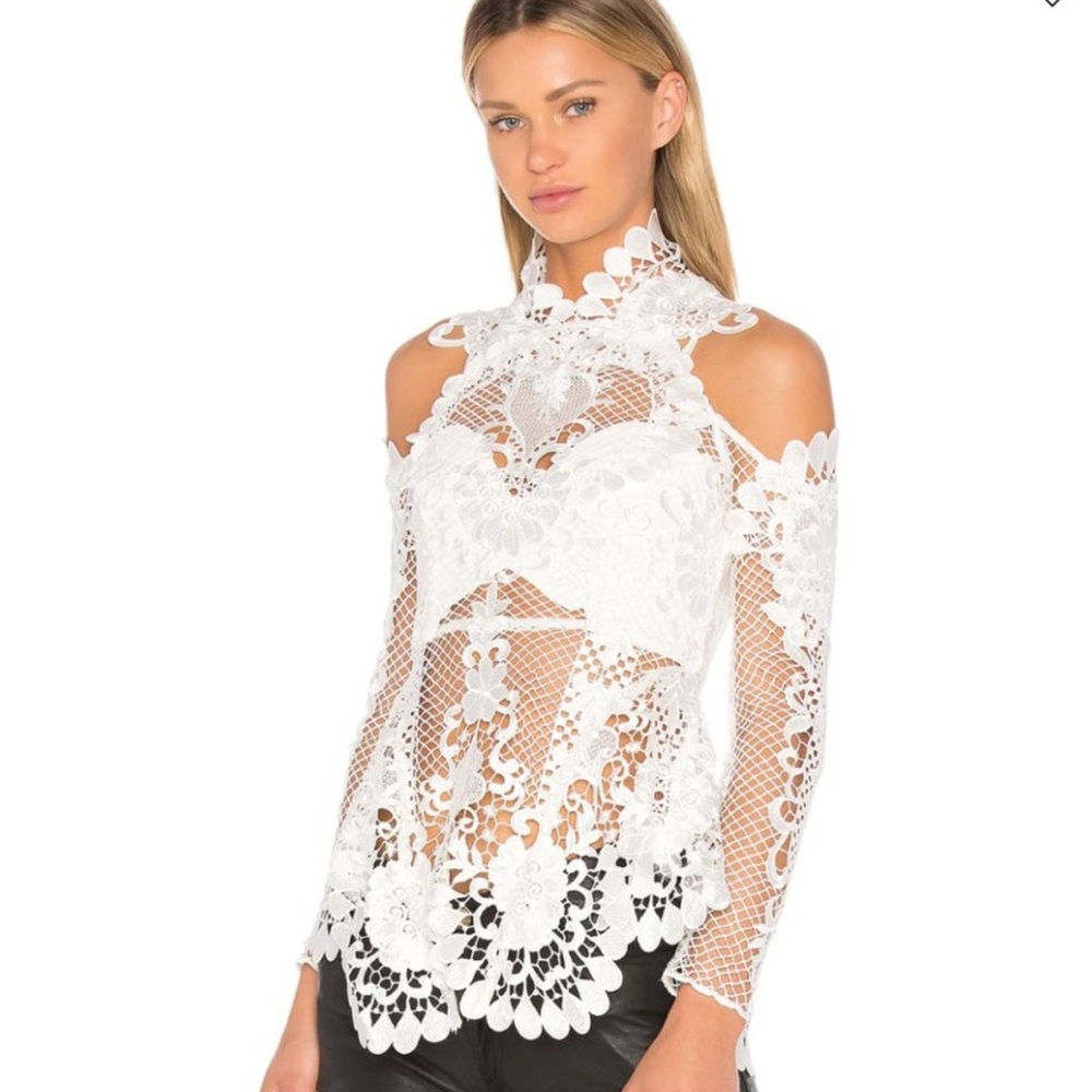 NWOT Thurley long sleeve lace blouse - Picture 1 of 11